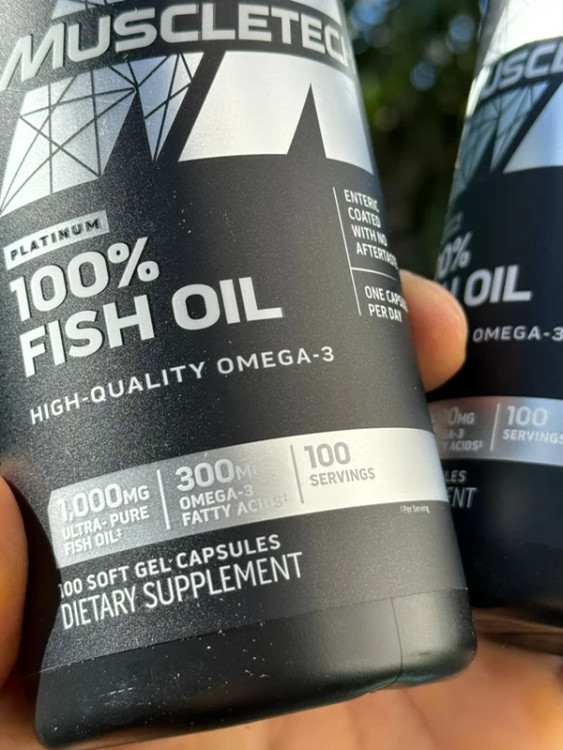 امگا۳ (فیش اویل) ماسل تک آمریکا ۱۰۰ عددی