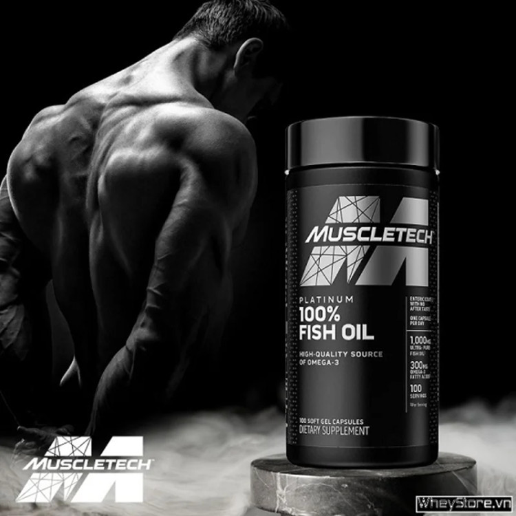 امگا۳ (فیش اویل) ماسل تک آمریکا ۱۰۰ عددی