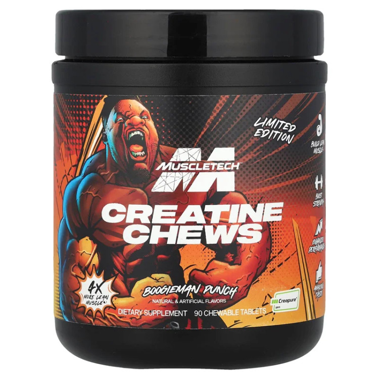 کراتین حرفه ای جویدنی muscletech