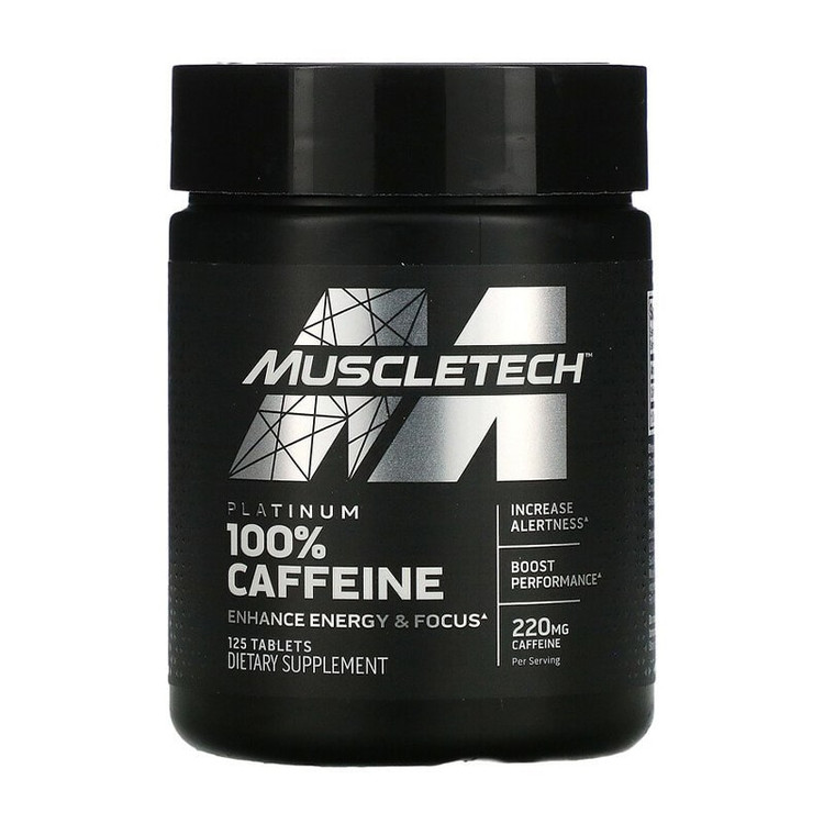 کافئین خالص 1۲۵ عددی پلاتینیوم MuscleTech