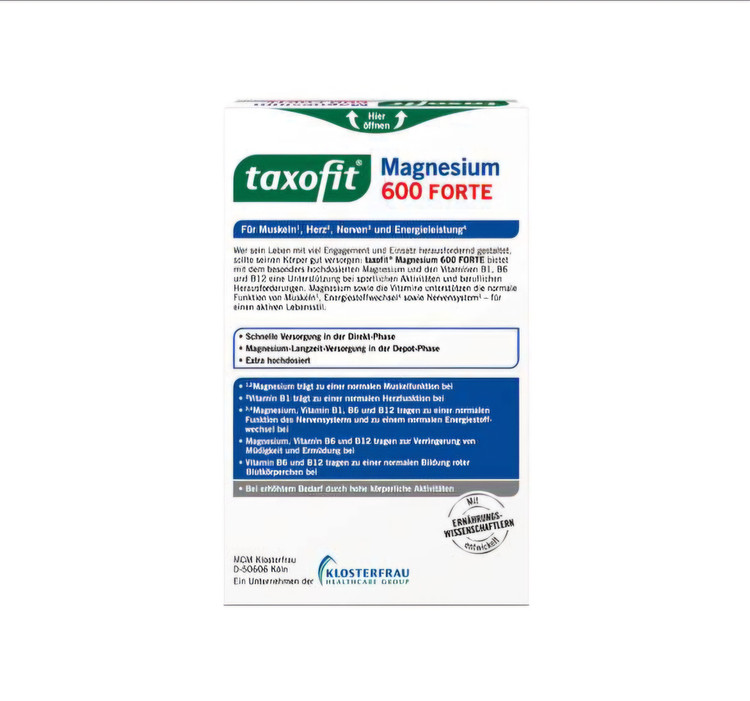 منیزیم ۶۰۰ میلیگرم تاکسوفیت آلمان