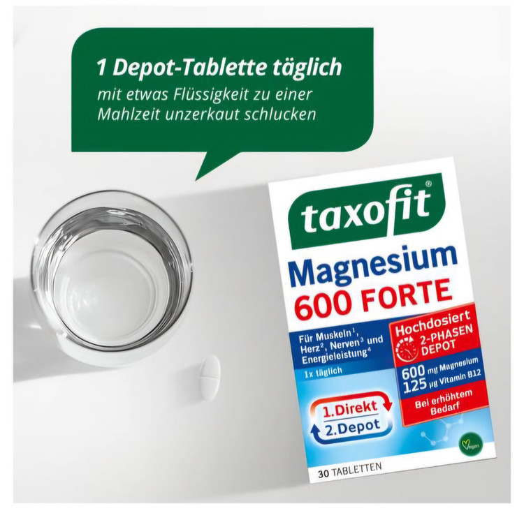 منیزیم ۶۰۰ میلیگرم تاکسوفیت آلمان